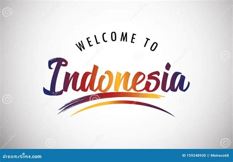 welcome in indonesian language